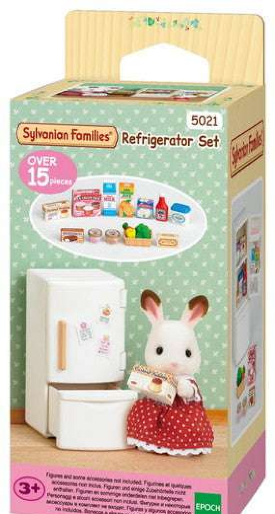 Toys * | Toys Sylvanian Families Refrigerator Set