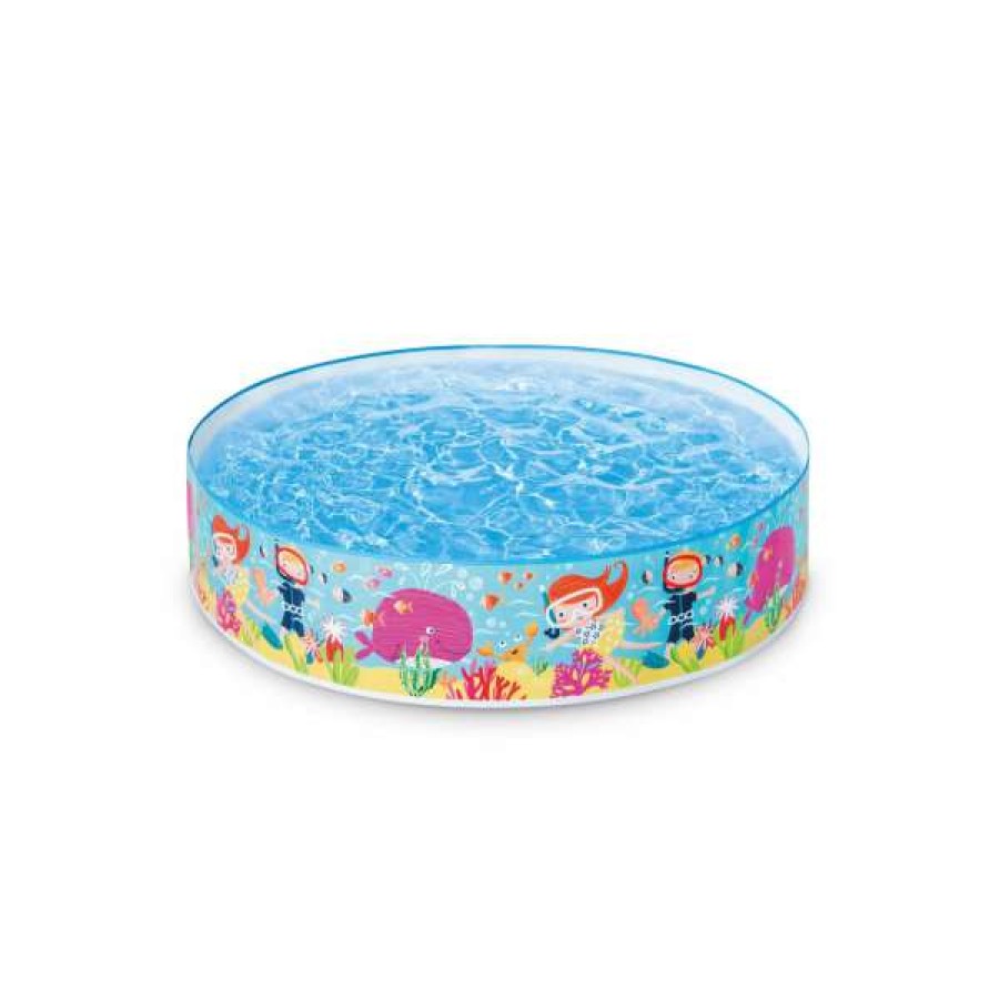 Toys * | Intex Snorkel Fun Snapset Pool (1.22M X 25Cm) Toys