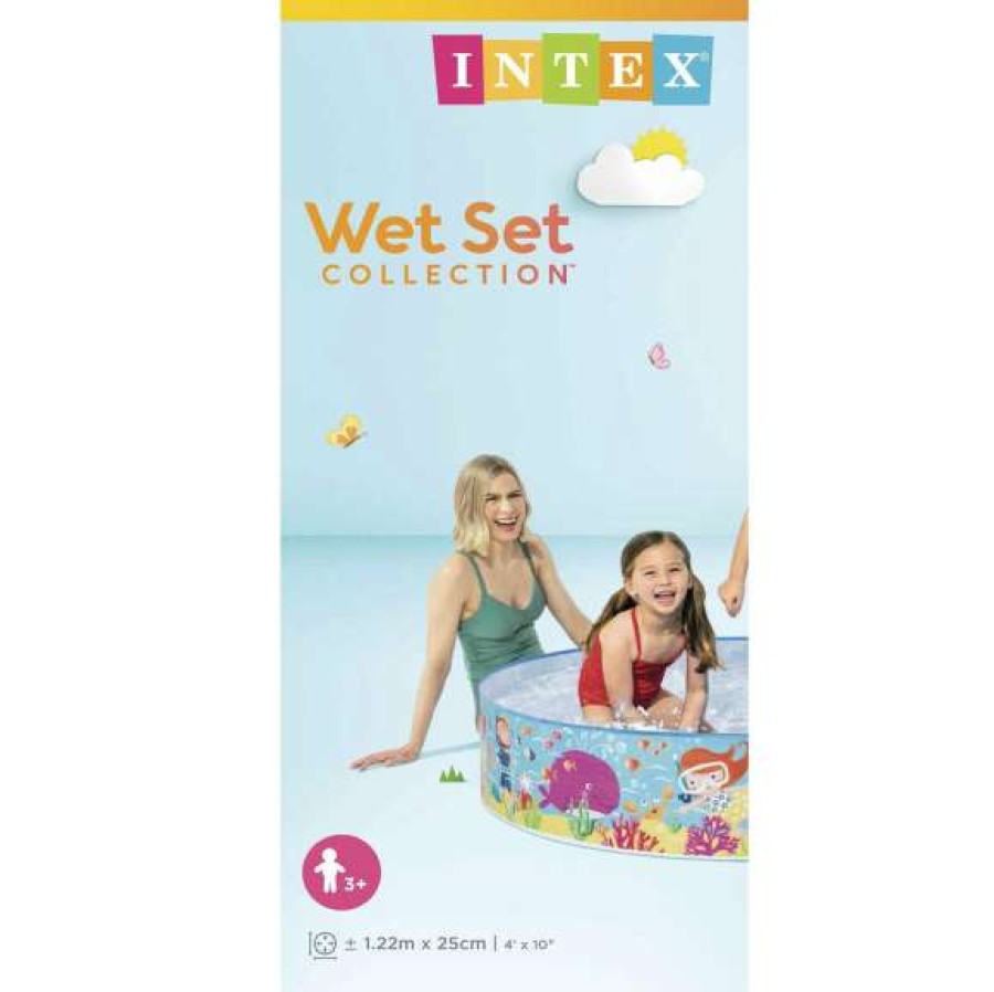 Toys * | Intex Snorkel Fun Snapset Pool (1.22M X 25Cm) Toys