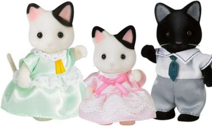 Toys * | Sylvanian Families Tuxedo Cat Family Toys