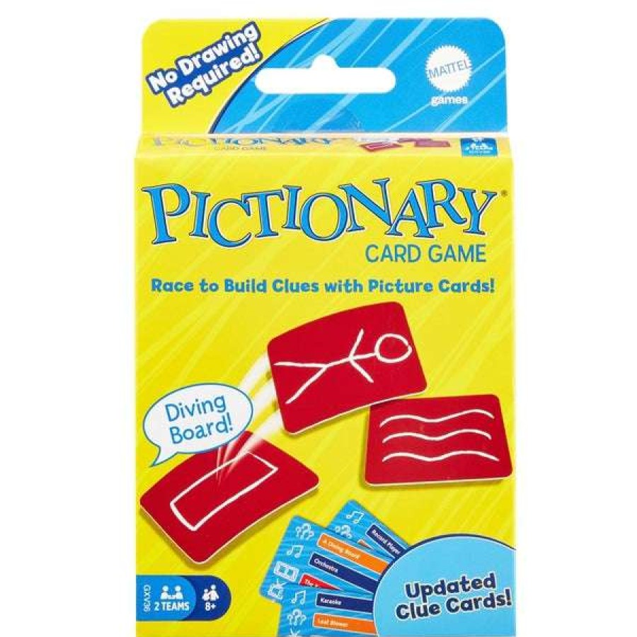 Toys * | Mattel Pictionary Card Game